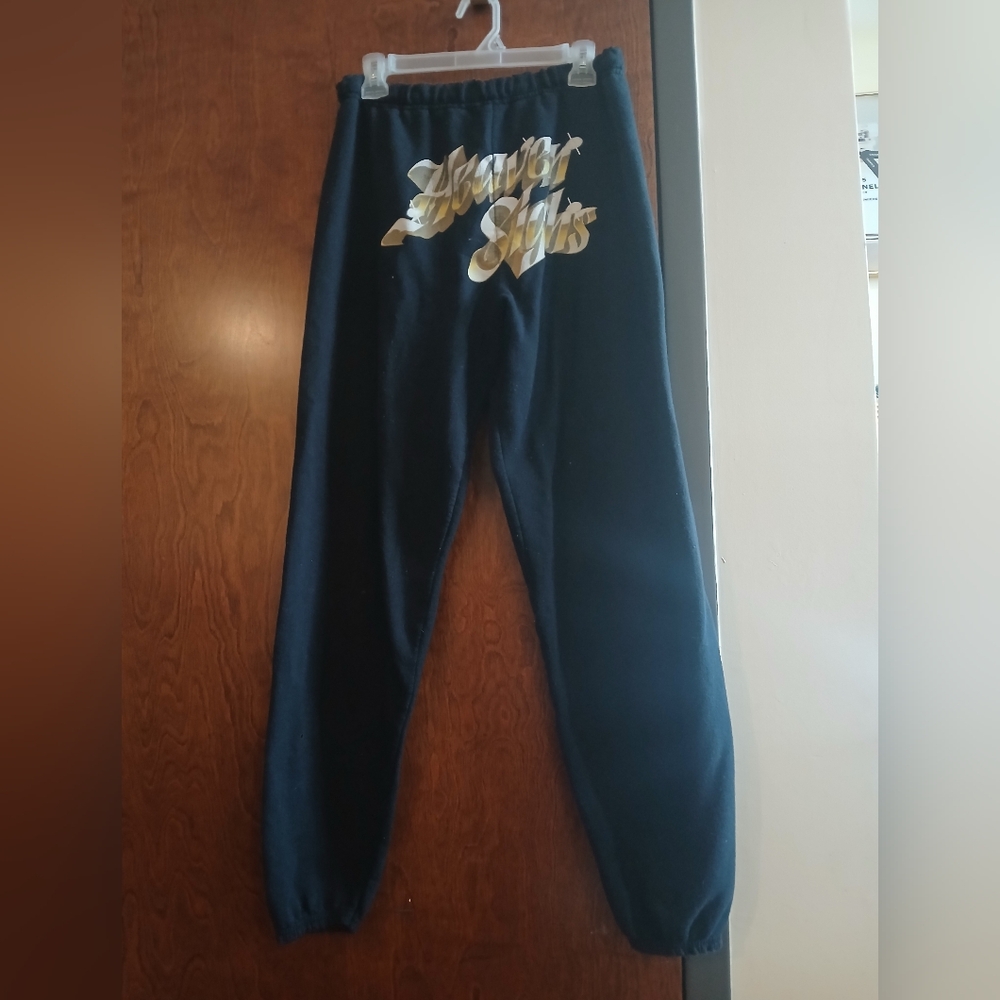 BOYS LIE 'HEAVEN SIGHS' black joggers  - please read